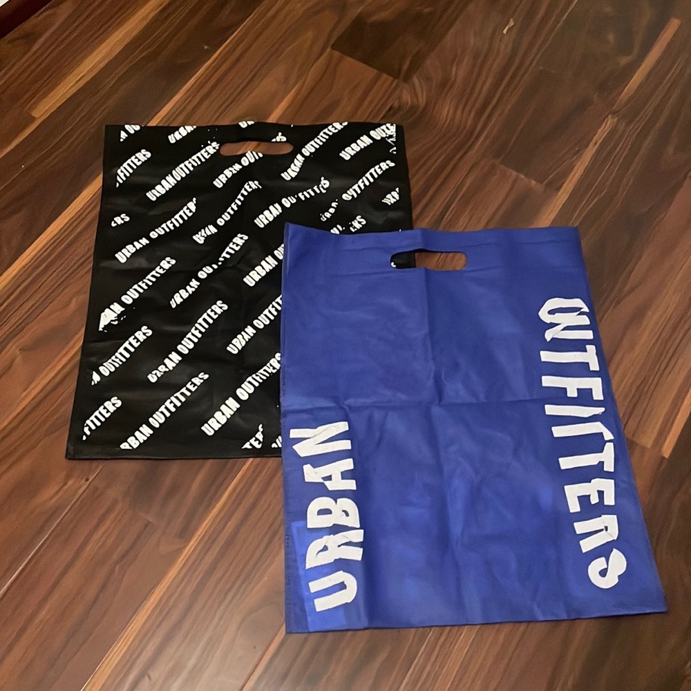 Urban Outfitters two reusable bags